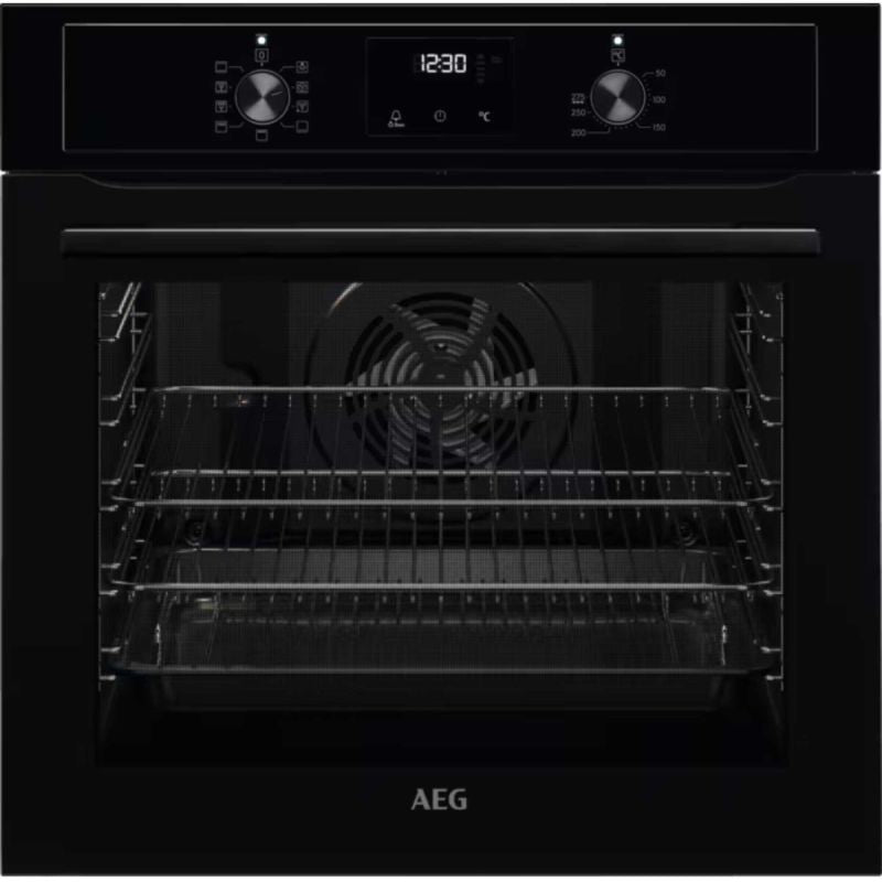 AEG BEX33501EB 3000 SurroundCook Aqua Clean Oven - Black
