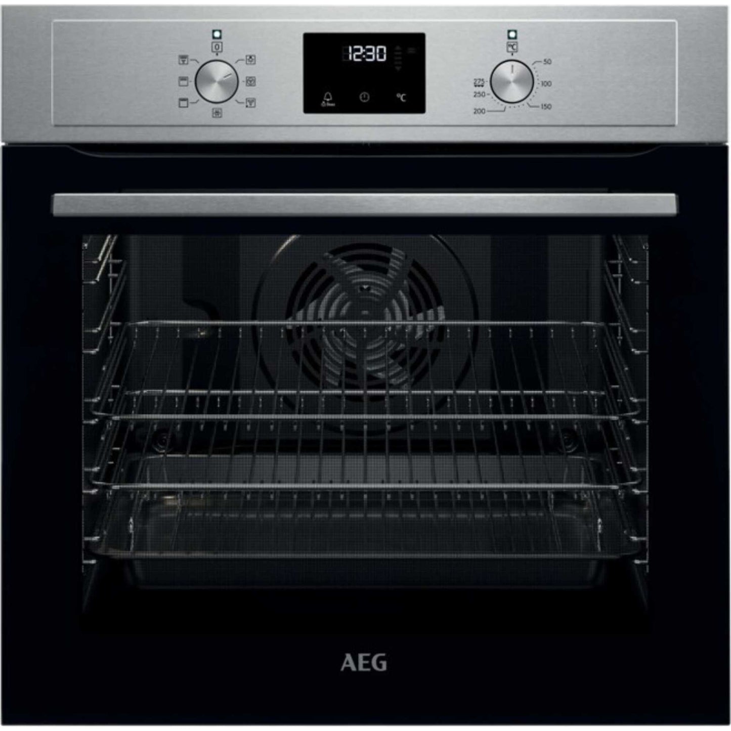 AEG 3000 BEX33501EM SurroundCook Aqua Clean Built-in Oven