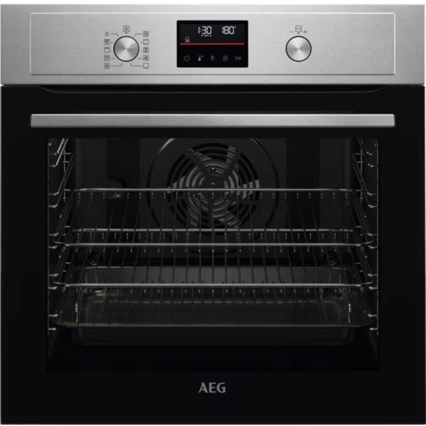 AEG BPX53506EM 3000 Pyrolytic Self Clean Built-in Single Oven