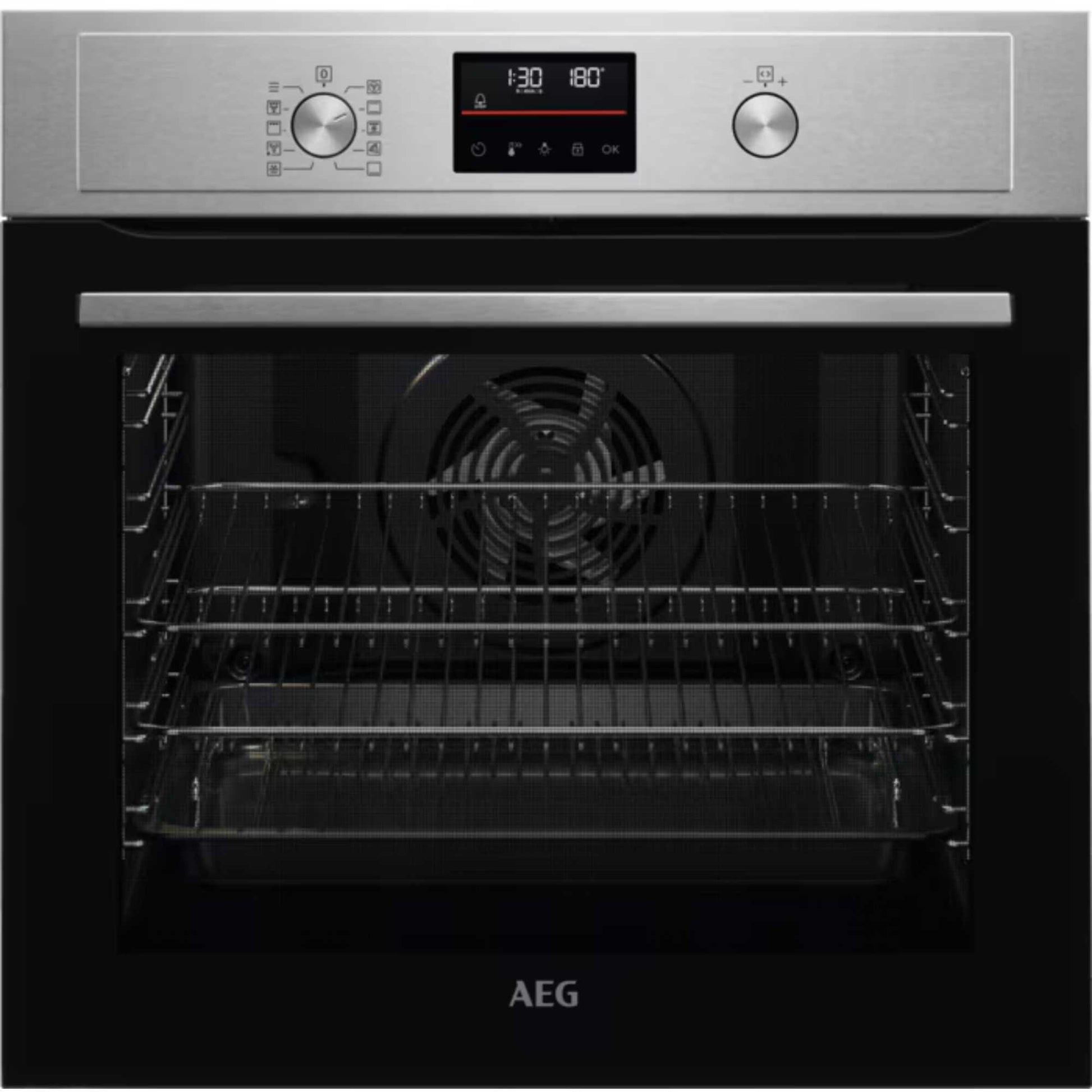 AEG BPX53506EM 3000 Pyrolytic Self Clean Built-in Single Oven