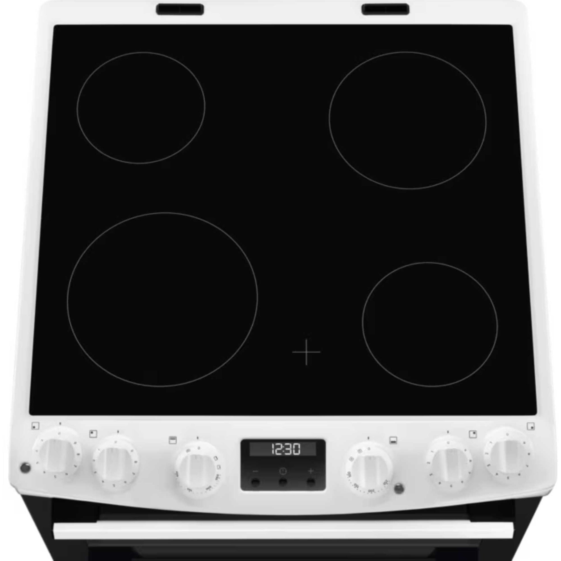 AEG 5000 SurroundCook 60cm Electric Double Oven Cooker - CCX6540ACW
