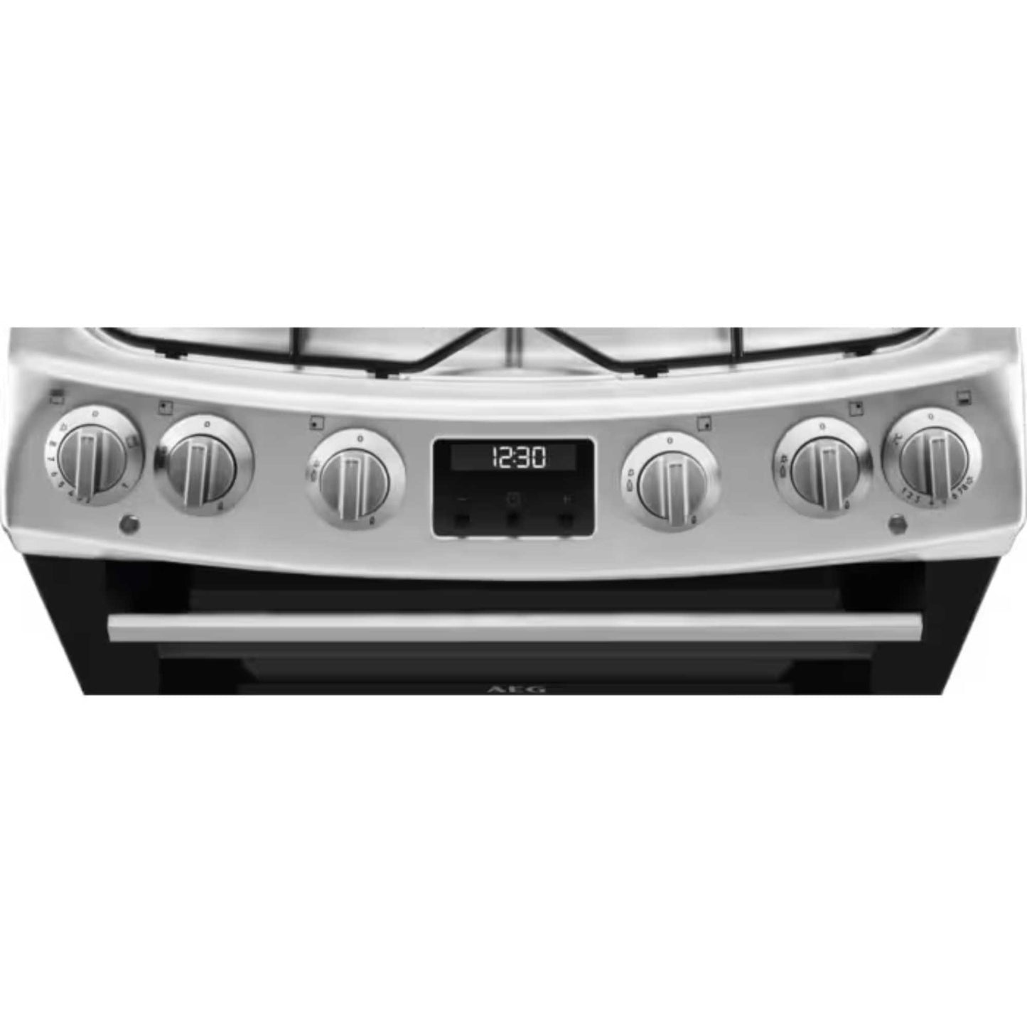 AEG 60cm Gas Double Oven Cooker - CGX6130ACM
