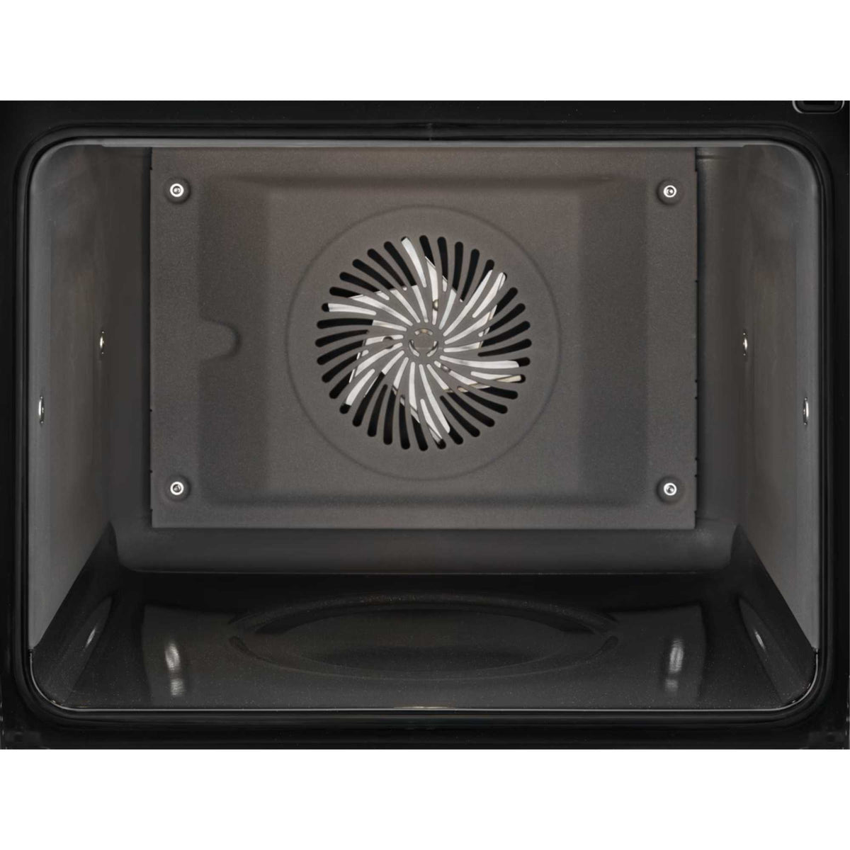 AEG 6000 SteamBake 60cm Electric Double Oven Cooker - CIB6734ACM