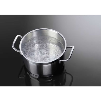 AEG 6000 SteamBake 60cm Electric Double Oven Cooker - CIB6743ACB