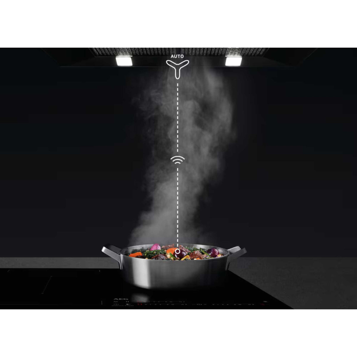 AEG 5000 SurroundCook 60cm Electric Double Oven Cooker - CIX6500ABM