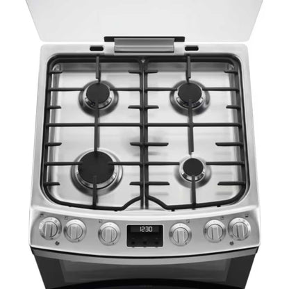 AEG 5000 SurroundCook 60cm Dual Fuel Double Oven Cooker - CKB6541ACM