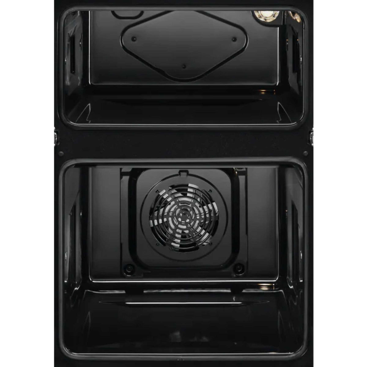 AEG DEX33111EM Double Oven Clean Enamel - Black