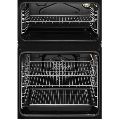 AEG DEX33111EM Double Oven Clean Enamel - Black