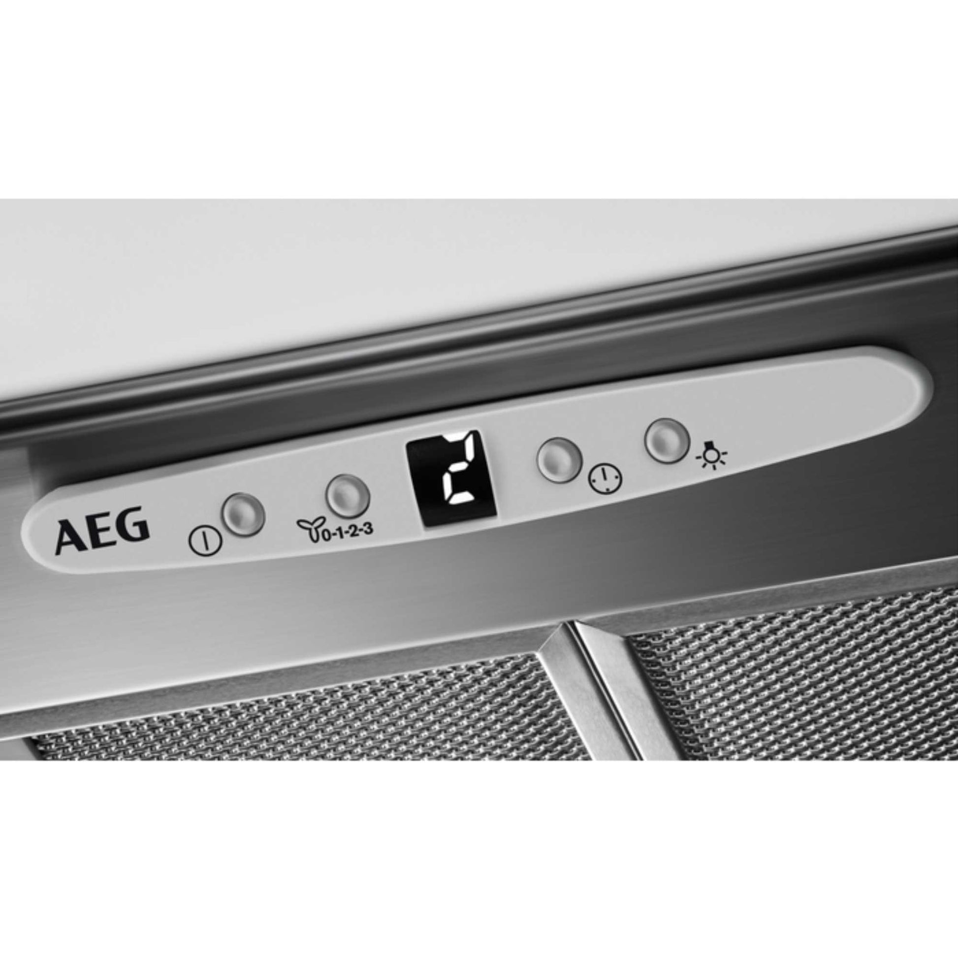 AEG DGB3850M 5000 70cm ExtractionTech Cooker Hood - Stainless Steel