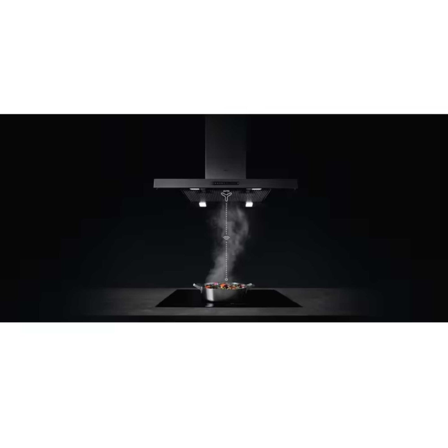 AEG DGE5661HB 6000 54cm Built-In Smart Hood - Black