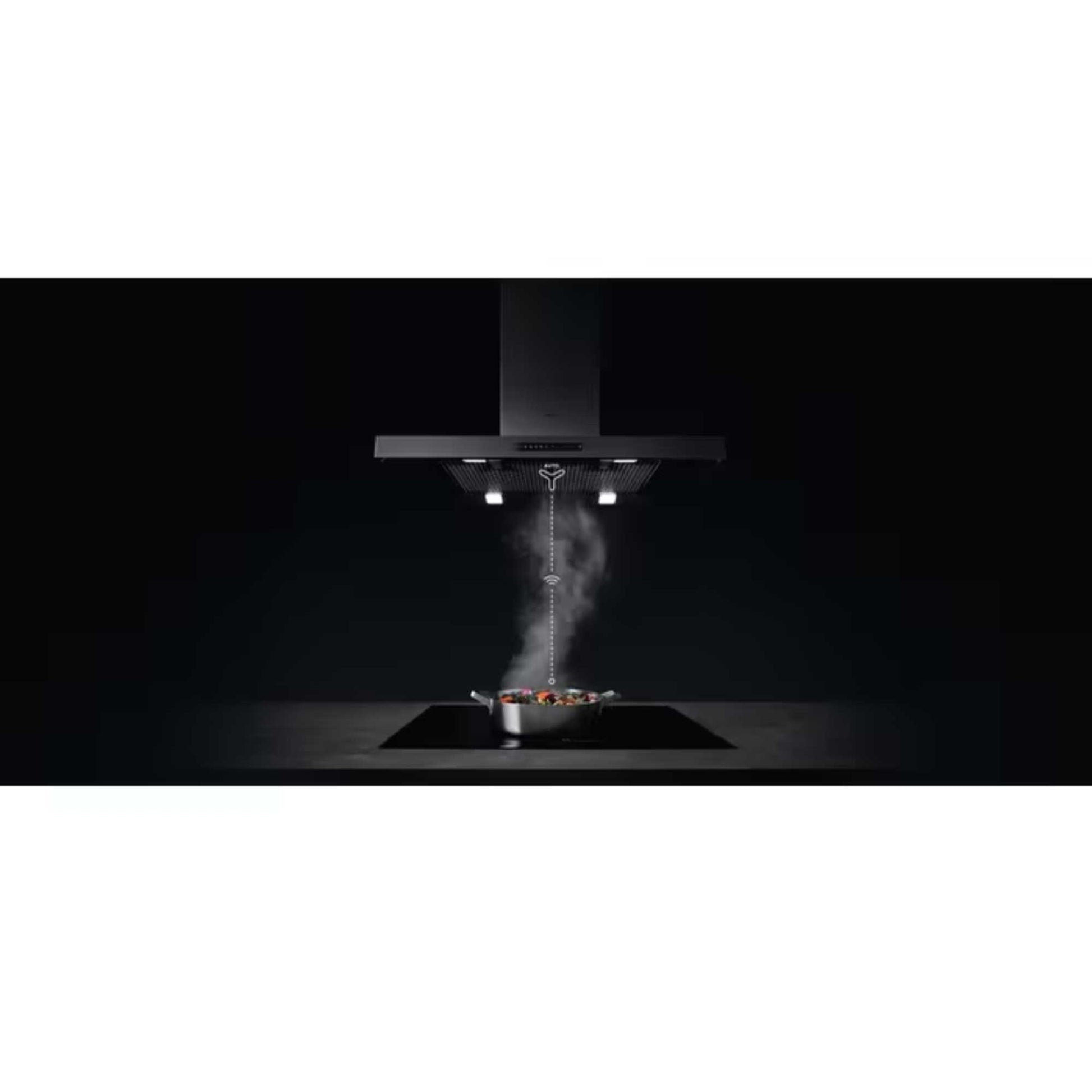 AEG DGE5661HB 6000 54cm Built-In Smart Hood - Black