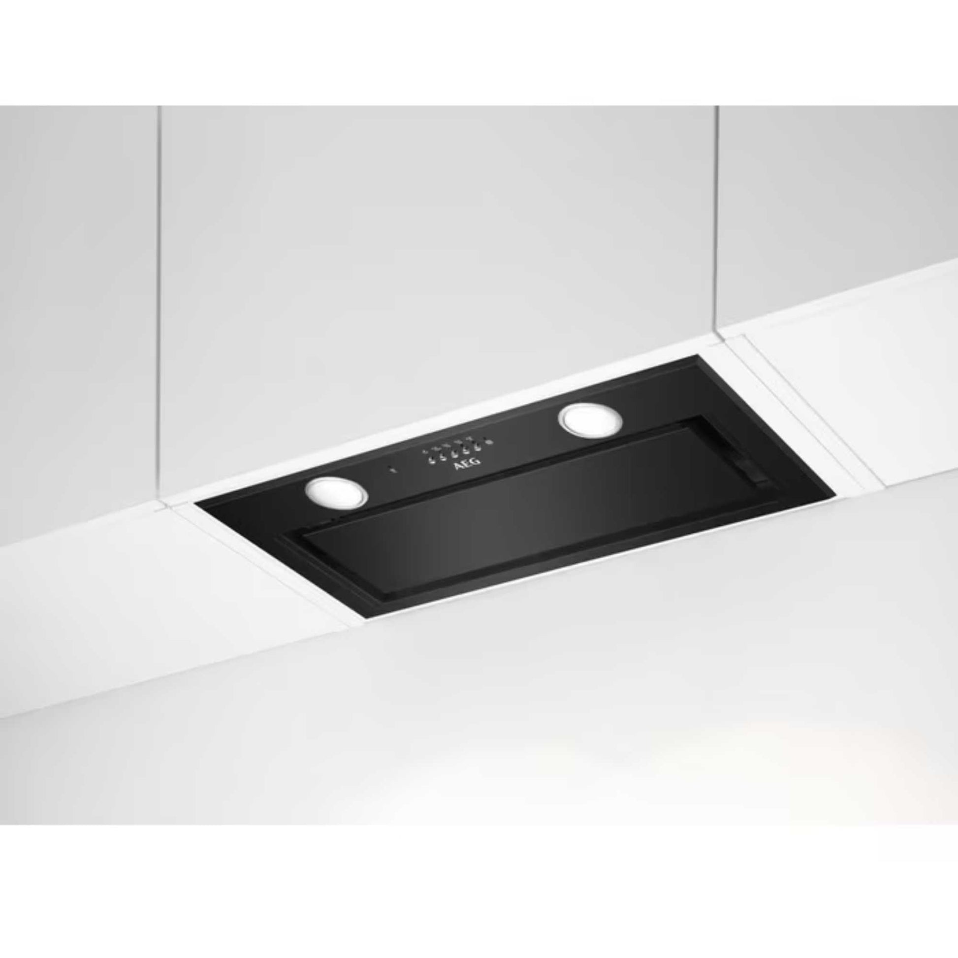 AEG DGE5661HB 6000 54cm Built-In Smart Hood - Black