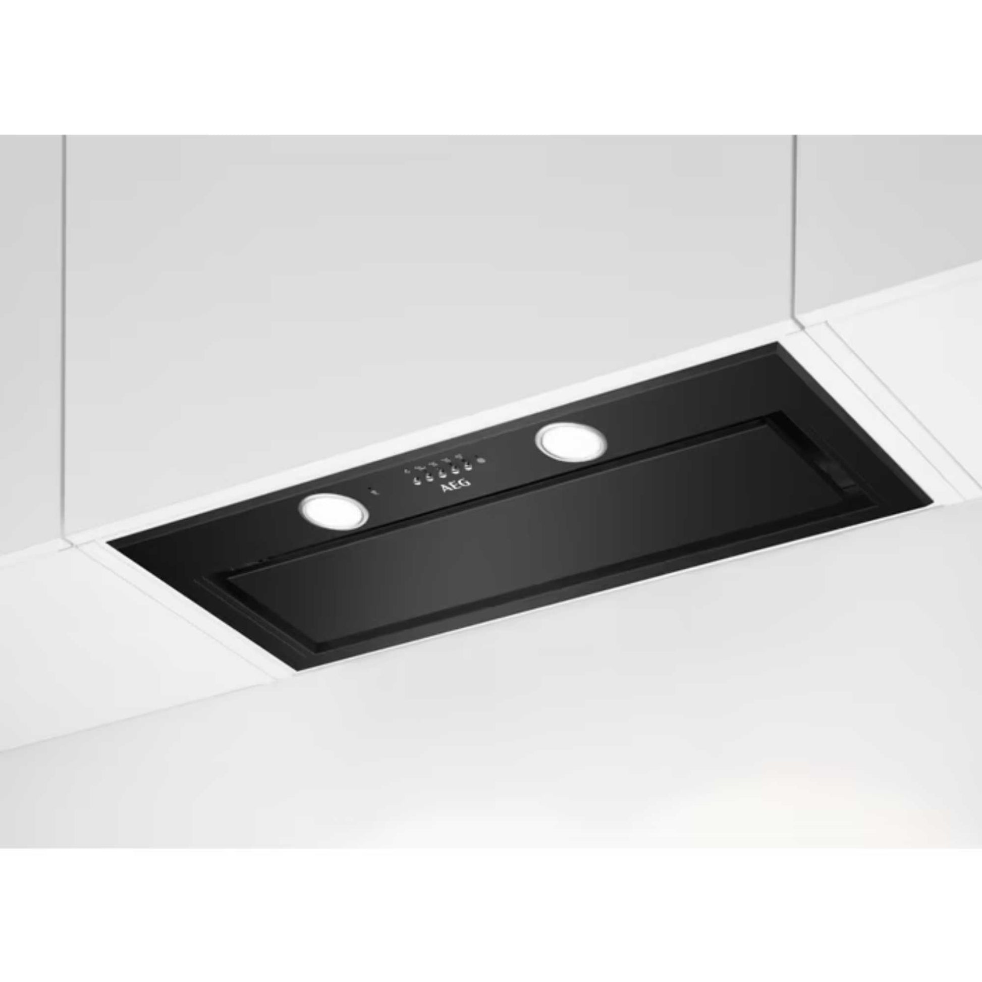 AEG DGE5861HB 6000 80cm Built-In Smart Hood - Black