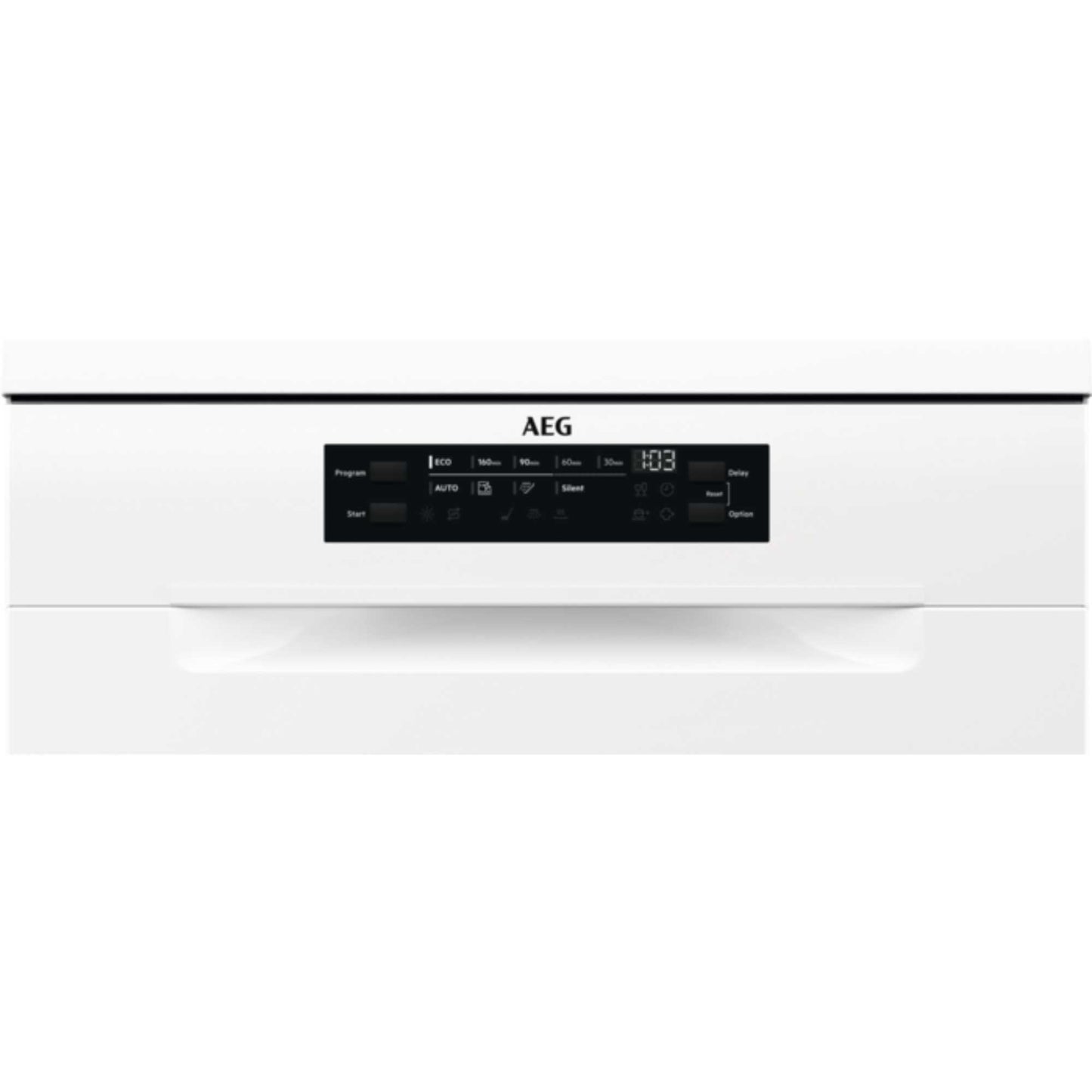 AEG Freestanding Full-Sized Dishwasher - FFB73727PW