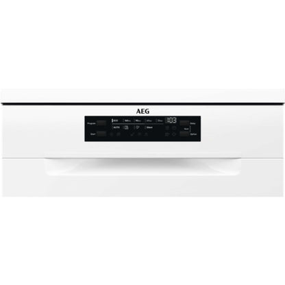 AEG Freestanding Full-Sized Dishwasher - FFB73727PW