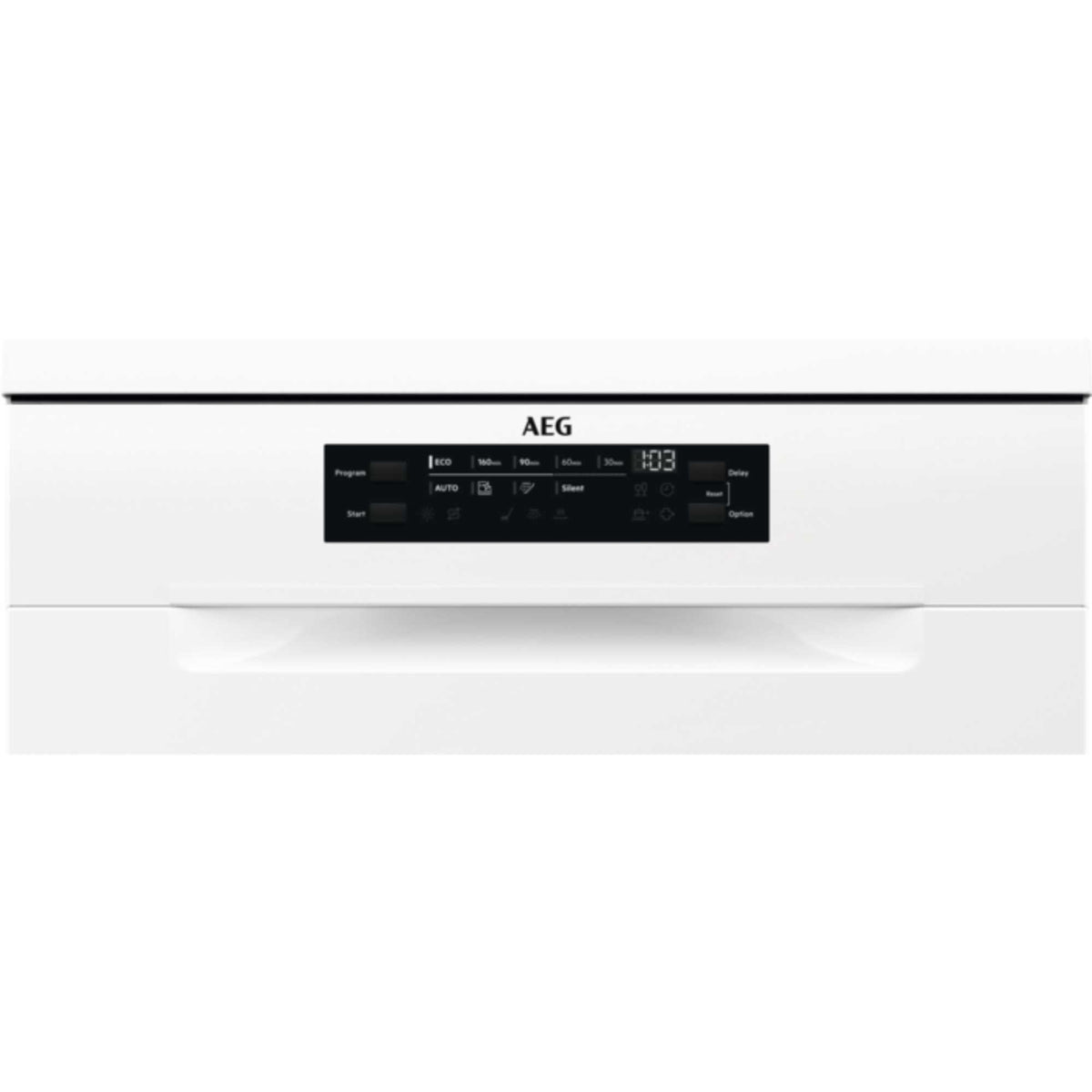 AEG Freestanding Full-Sized Dishwasher - FFB73727PW