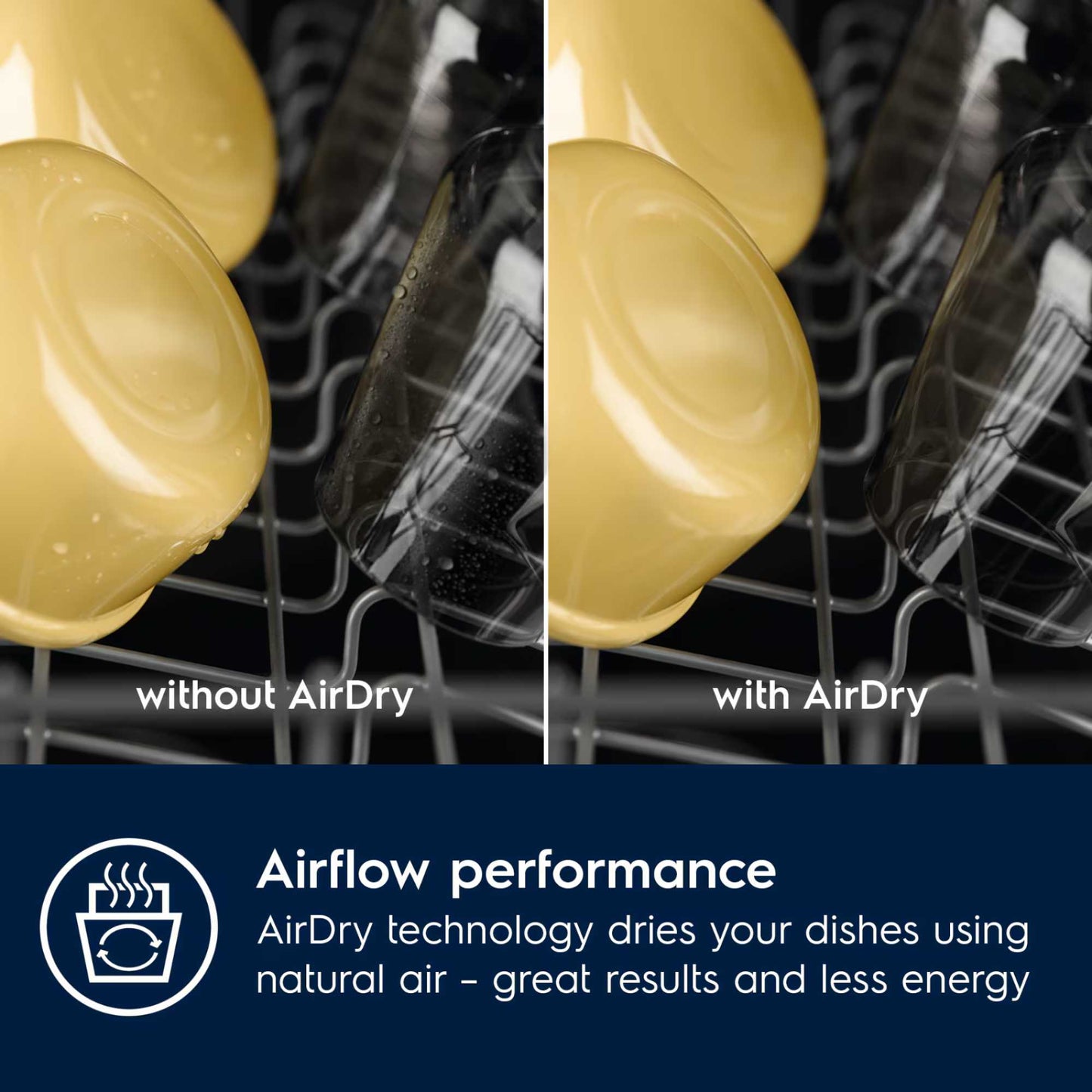 AEG 5000 AirDry Freestanding Full-Sized Dishwasher - FFX52607ZW