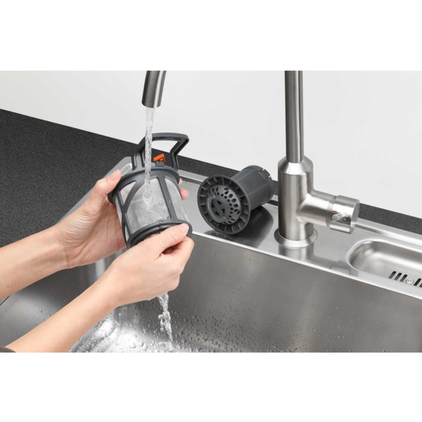 AEG 6000 SatelliteClean Fully Integrated Full-Sized Dishwasher - FSS64907Z