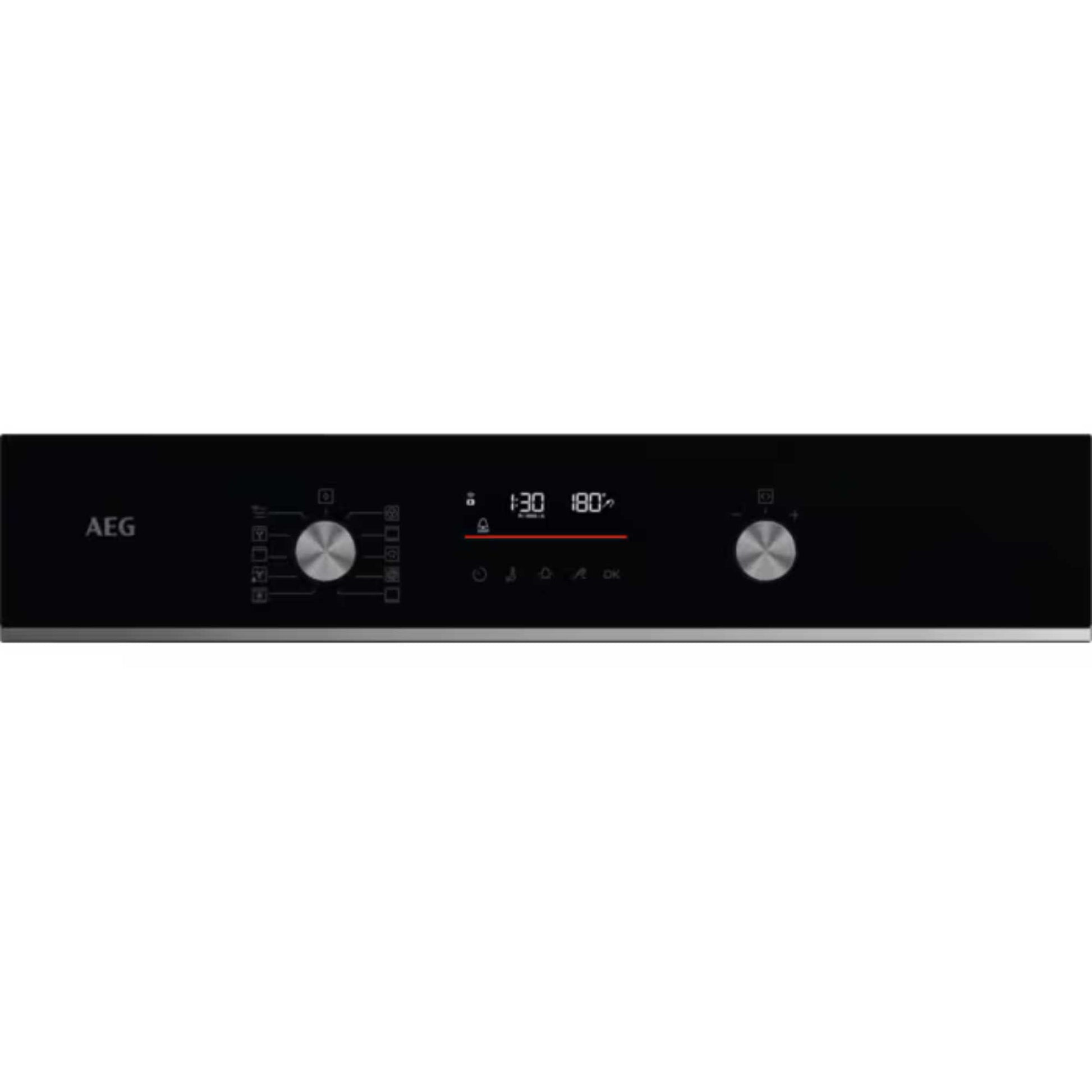 AEG GA5CB501AB 5000 SurroundCook Built-in Oven with SteamBake - Black