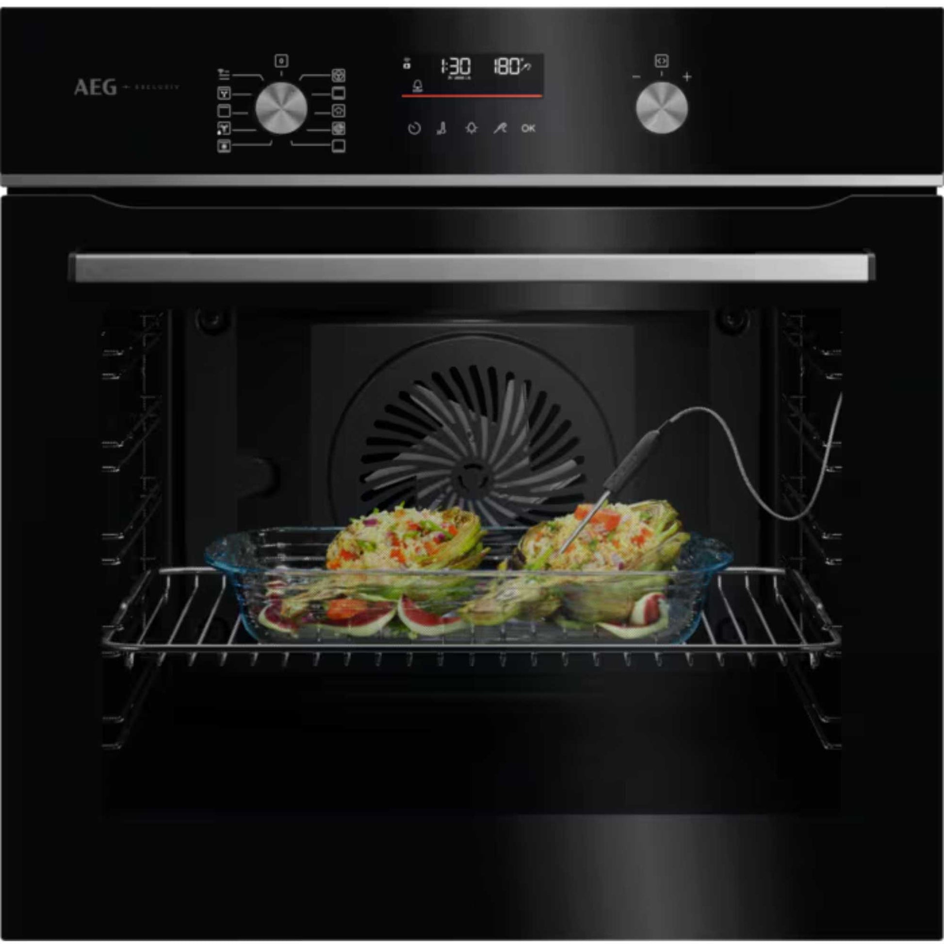 AEG 5000 SteamBake Built-In Electric Oven SurroundCook - GA5PB50FAB