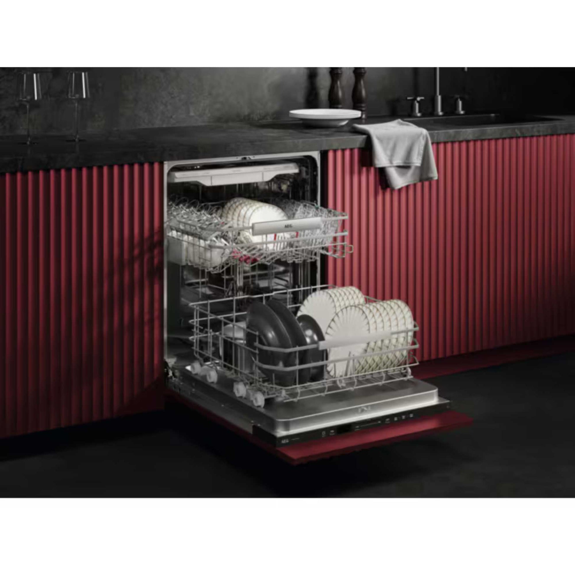 AEG 8000 SatelliteClean Pro Fully Integrated Full-Sized Dishwasher - GI8200A2TU