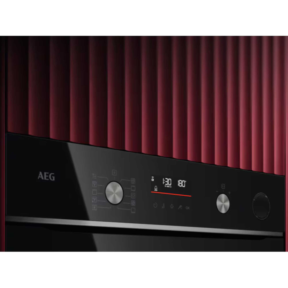 AEG GR6PB52FSB 6000 SenseCook Built-In Smart Single Oven - Black