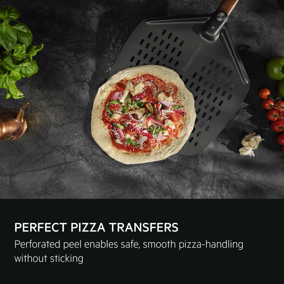 AEG GX7PB63FSB PizzaExpert Built-in Electric Single Oven - Black