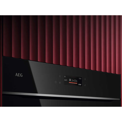 AEG GX7PB63FSB PizzaExpert Built-in Electric Single Oven - Black