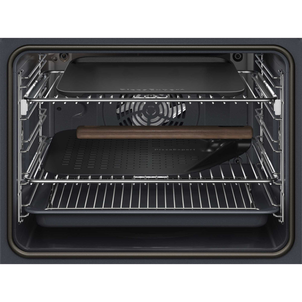 AEG GX7PB63FSB PizzaExpert Built-in Electric Single Oven - Black
