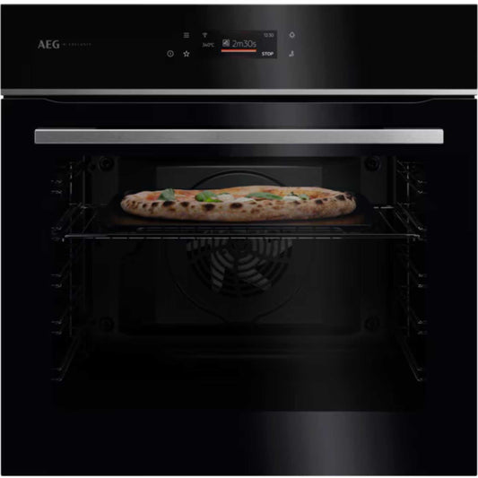 AEG GX7PB63FSB PizzaExpert Built-in Electric Single Oven - Black