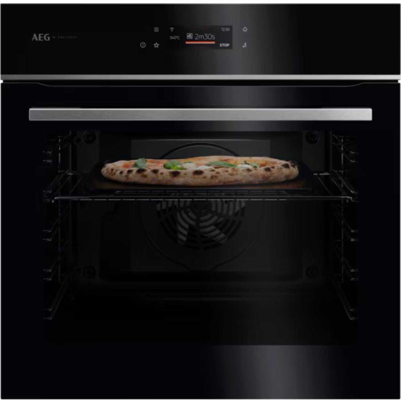 AEG GX7PB63FSB PizzaExpert Built-in Electric Single Oven - Black