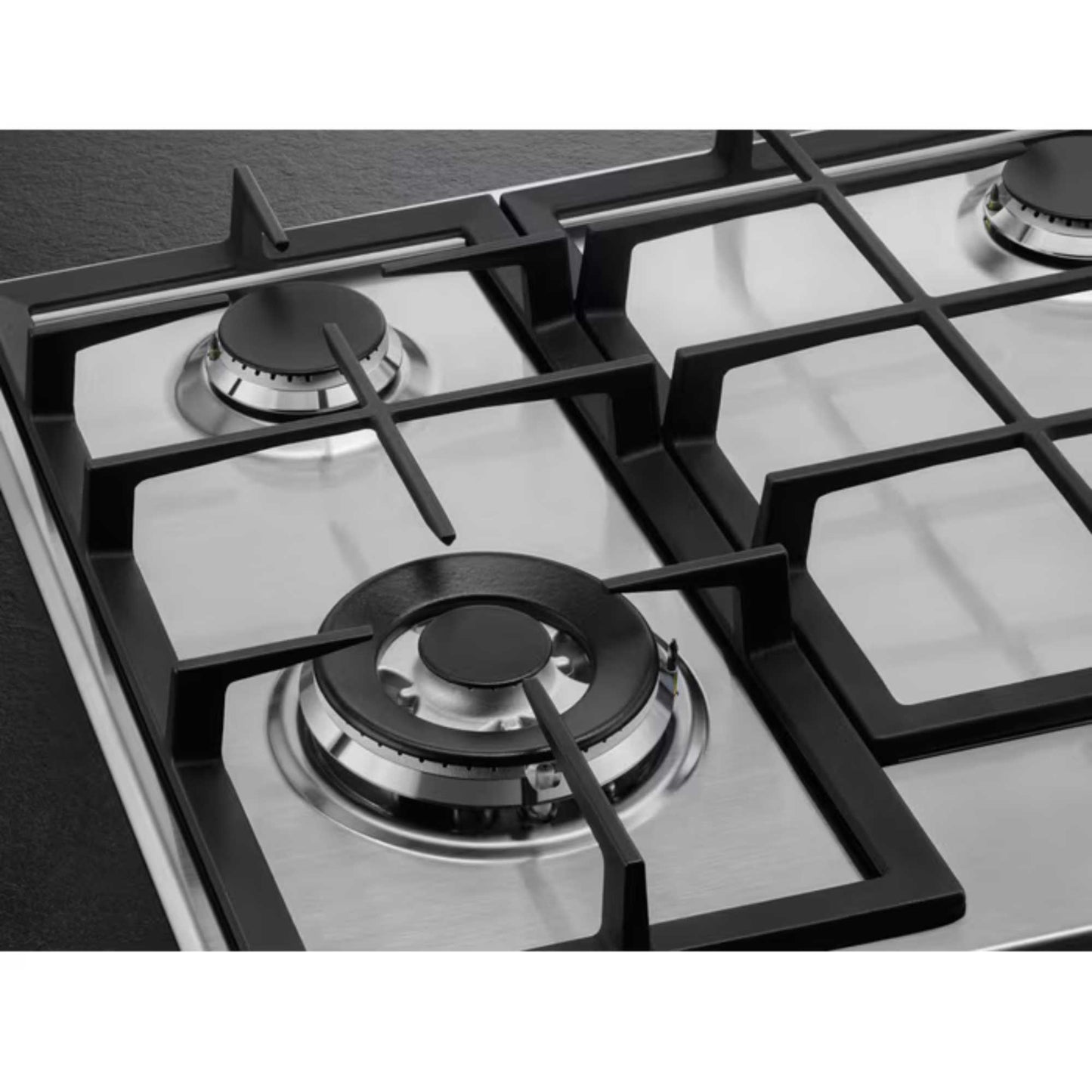 AEG HGB64420YM 60cm Stainless Steel Gas Hob