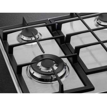 AEG HGB64420YM 60cm Stainless Steel Gas Hob
