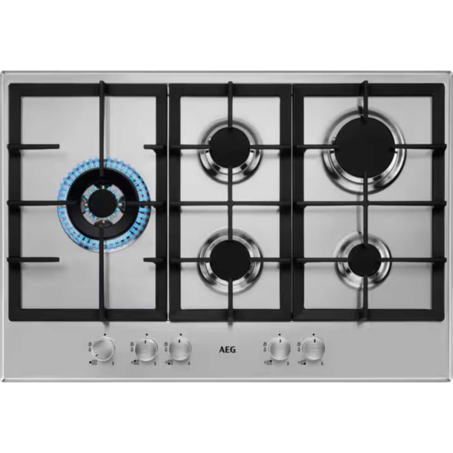 AEG HGB75500SM 75cm Slimline Gas Hob