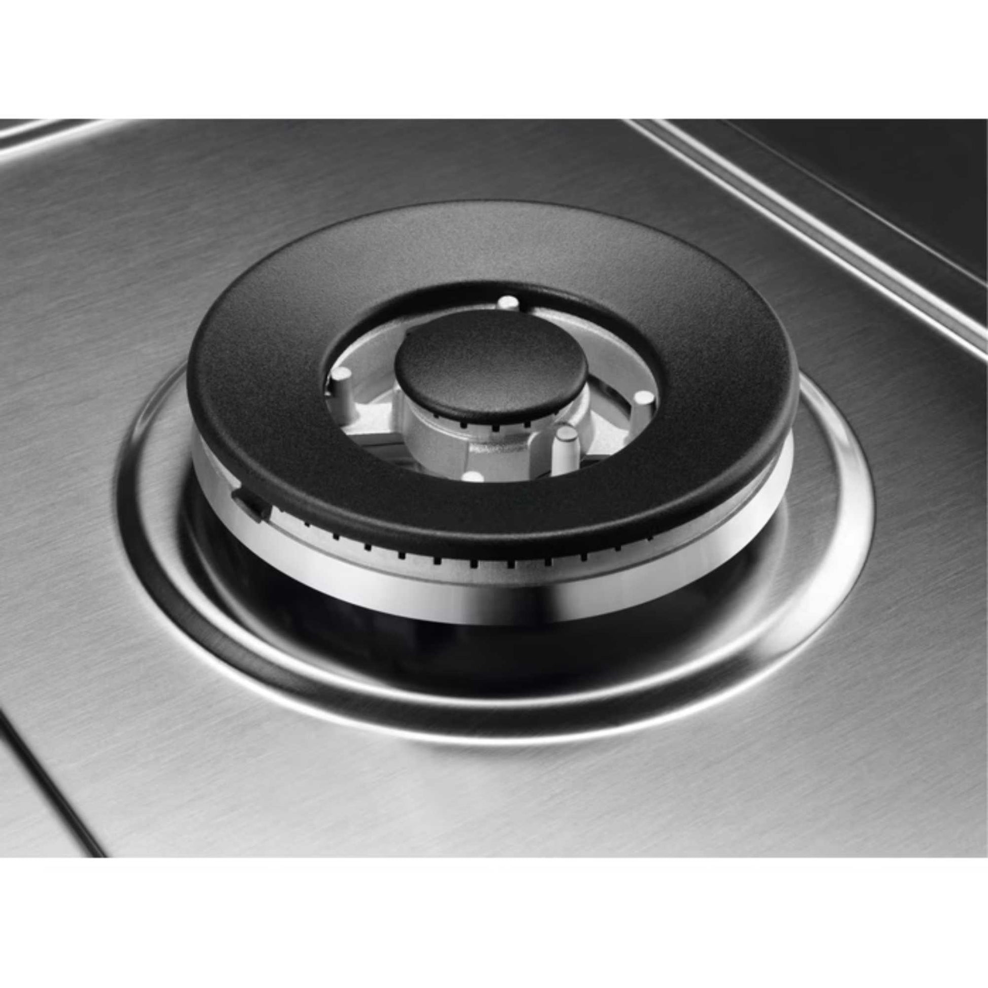 AEG HGB95522YM 6000 Slim Line 90cm 5 Burner Gas Hob - Stainless Steel