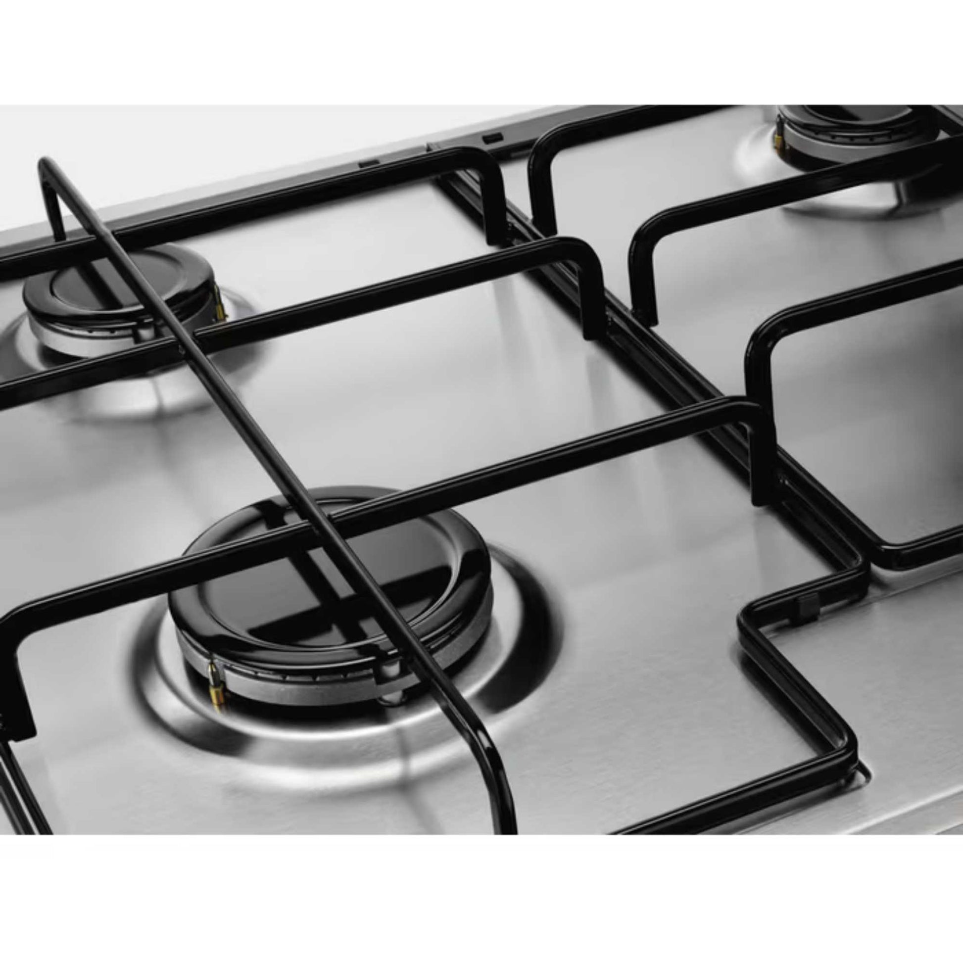 AEG HGX6400SM 60cm 4 Burner Gas Hob - Stainless Steel