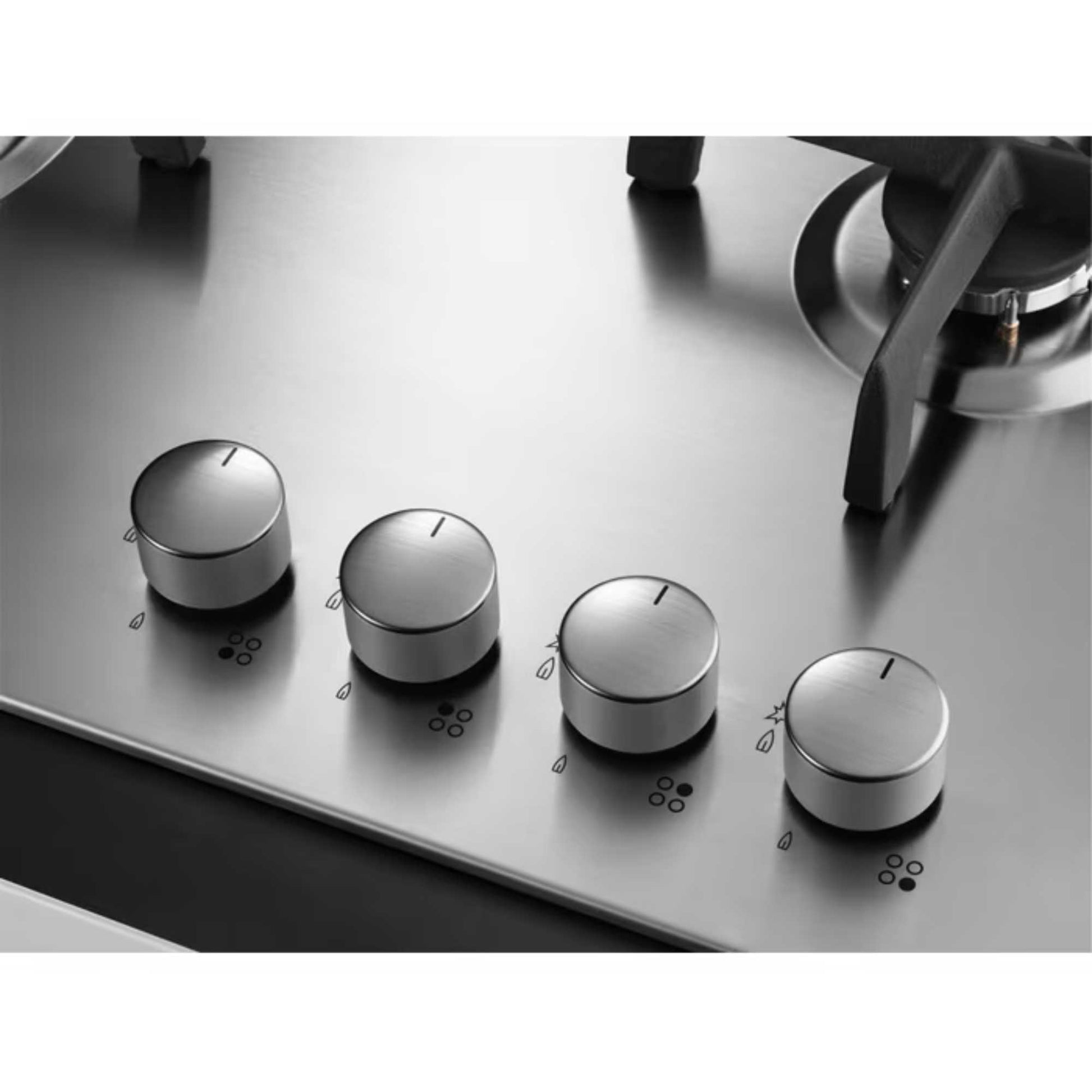 AEG HGX6400SM 60cm 4 Burner Gas Hob - Stainless Steel