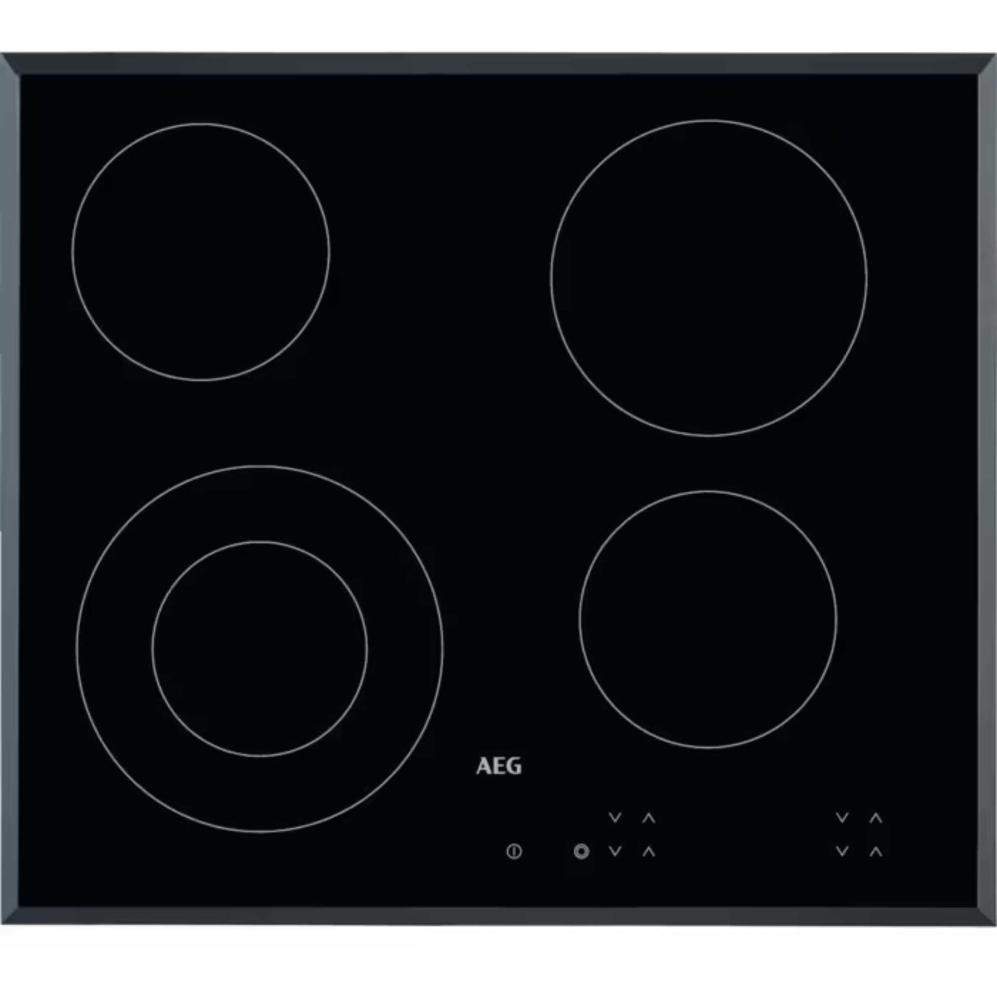 AEG HK624010FB 60cm Built-In 4 Zone Ceramic Hob