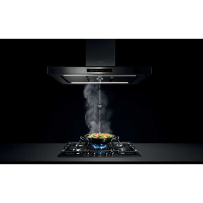 AEG 8000 Flamelight HKB64341NL Gas on Glass Hob 60cm - Black