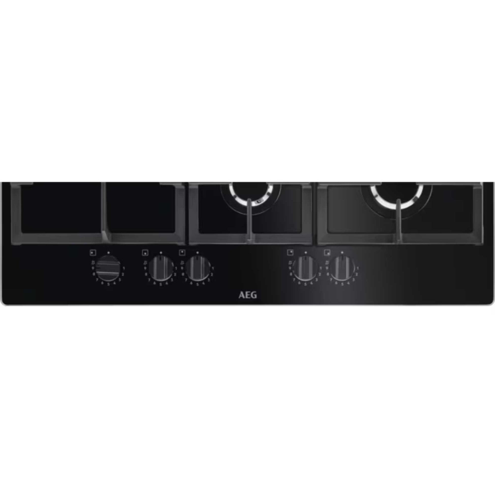 AEG HKB75820NB 6000 75cm 5 Burner Gas Hob - Black