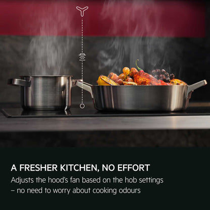 AEG IPE84531FB 80cm 4-Zone Induction Hob With Hob2Hood Technology