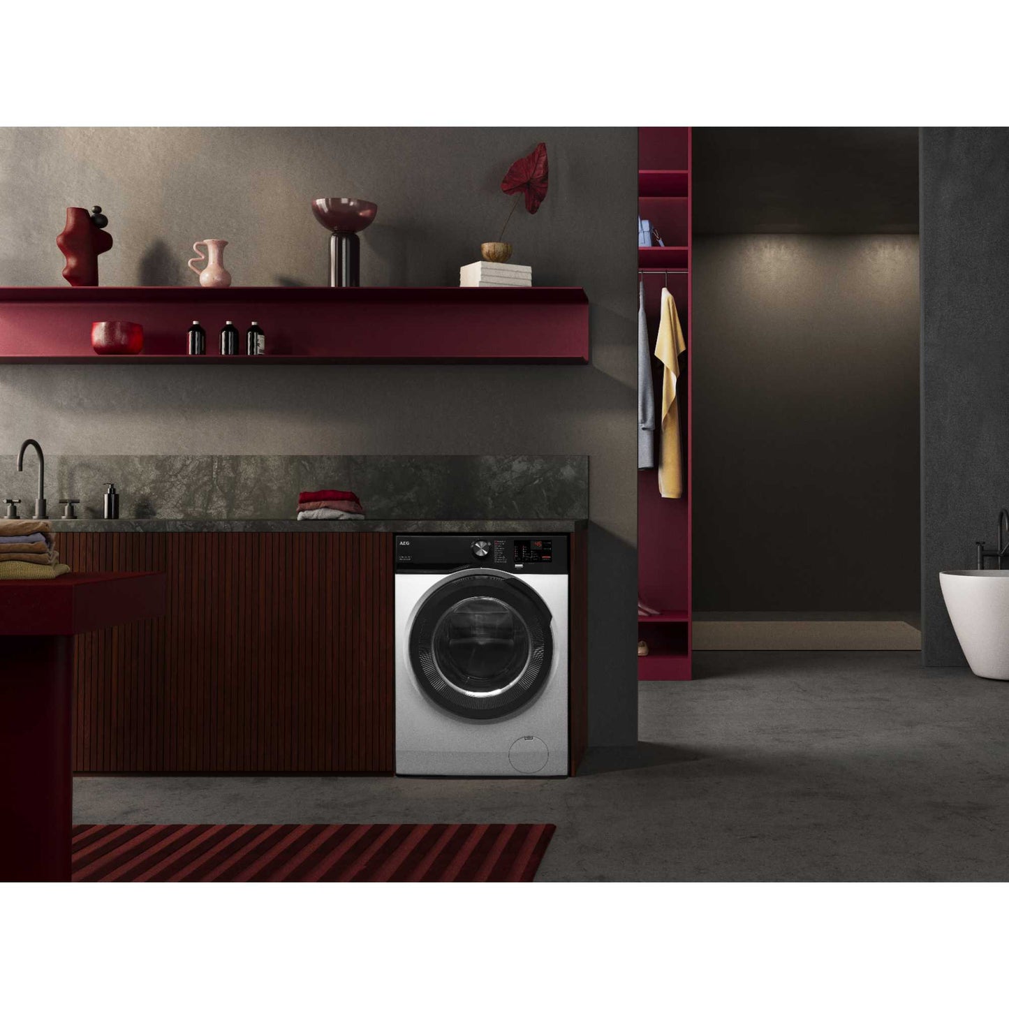 AEG Series 6000 8kg 1400rpm Washing Machine - LFED61844B