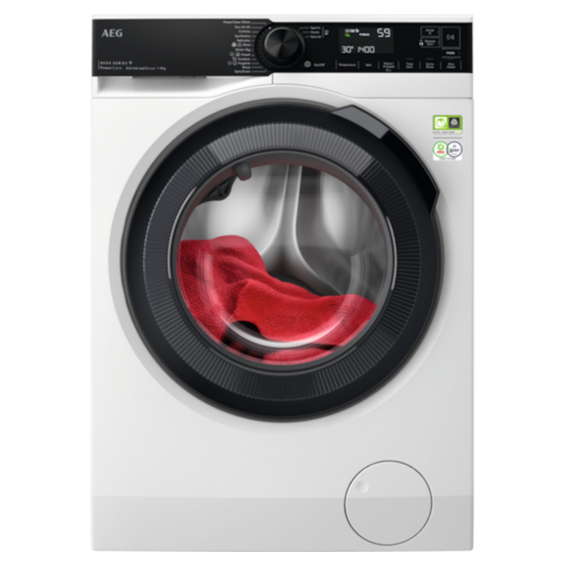 AEG 8000 Series PowerCare 9kg 1400rpm Washing Machine - LFR84946UC