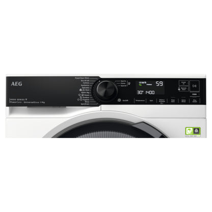 AEG 8000 Series PowerCare 9kg 1400rpm Washing Machine - LFR84946UC