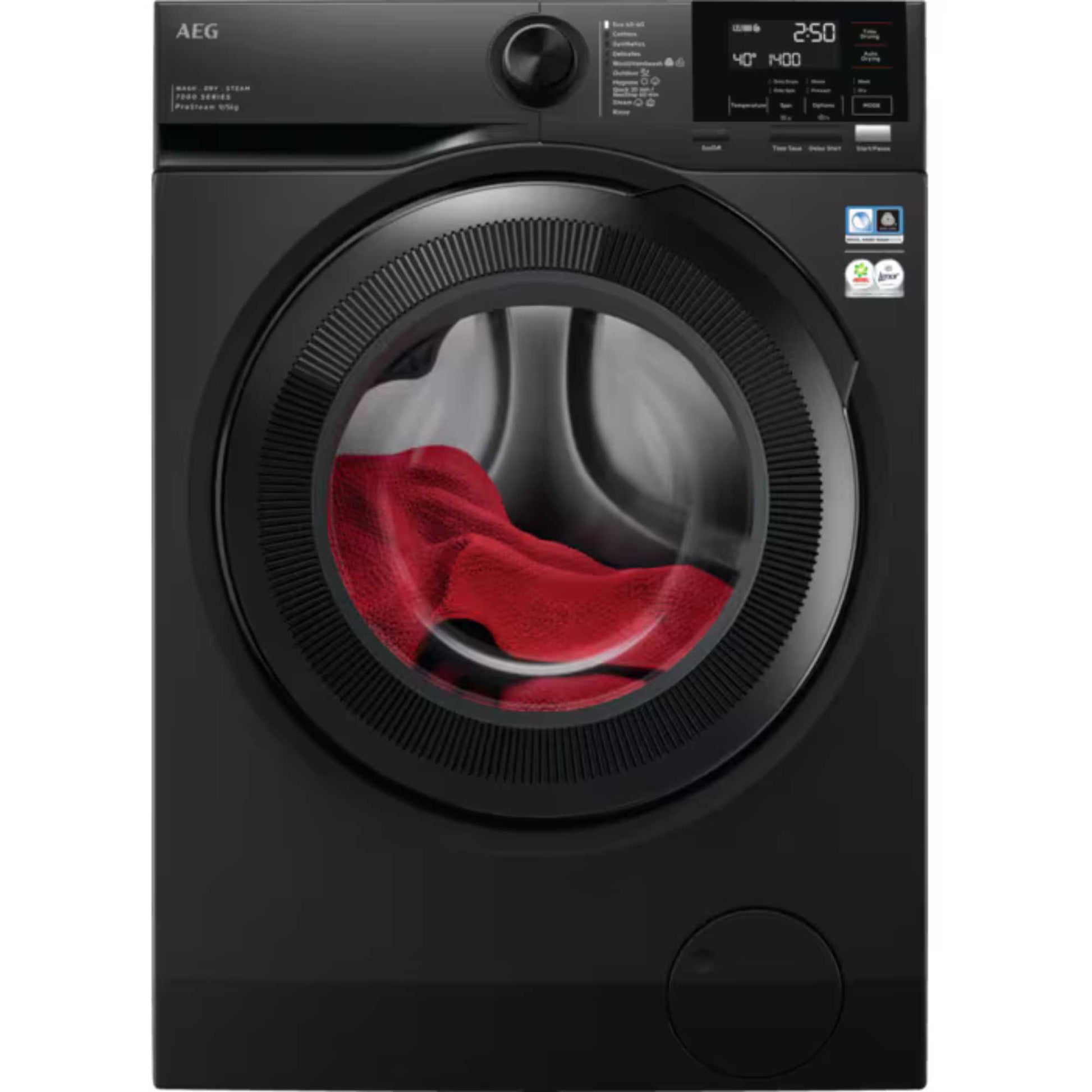 AEG 7000 ProSteam 9kg Wash 5kg Dry 1600rpm Washer Dryer - LWR7196U4B