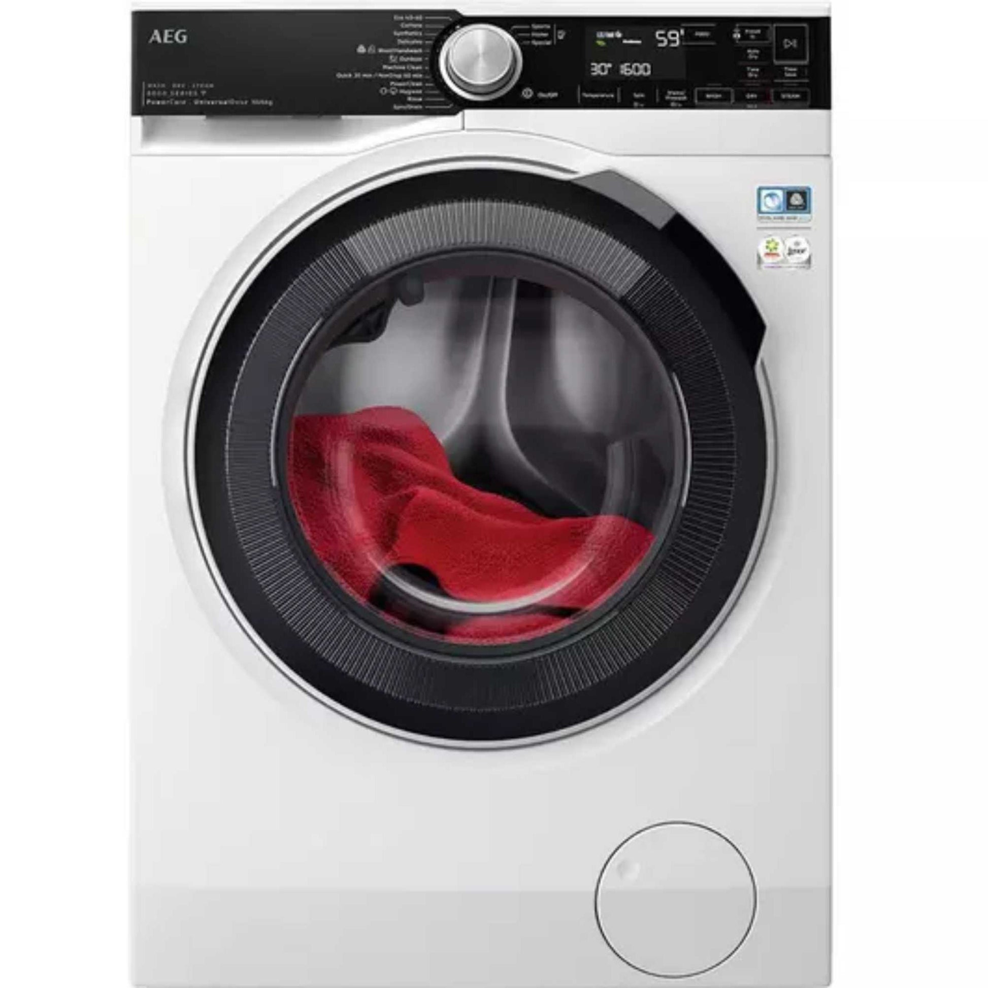 AEG 8000 PowerCare 10kg Wash 6kg Dry 1600rpm Washer Dryer - LWR8516O5UD