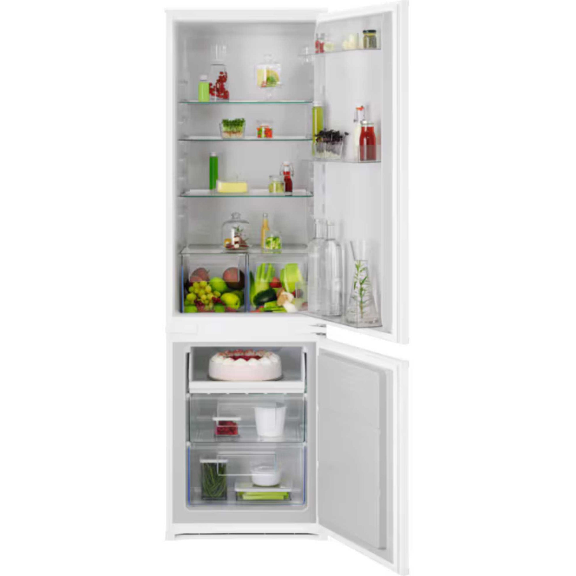 AEG Series 6000 Built-in Fridge Freezer 70/30 Low Frost - NSC6L18ZES