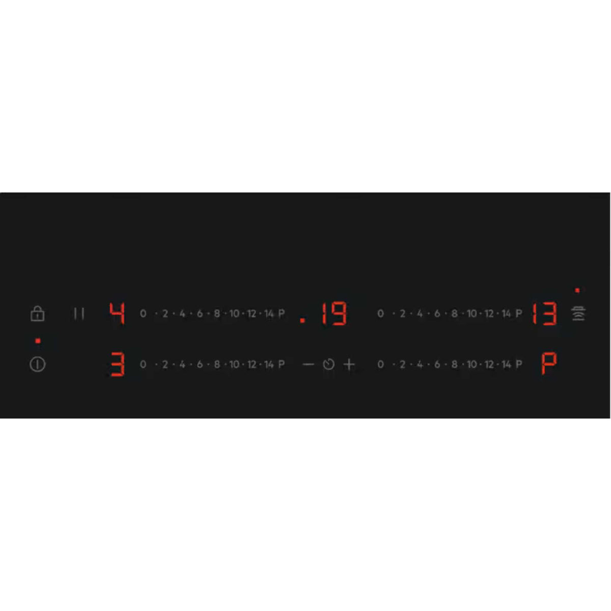 AEG SO64IA0BIT 5000 SaphirMatt SE 60cm 4 Zone Induction Hob - Black