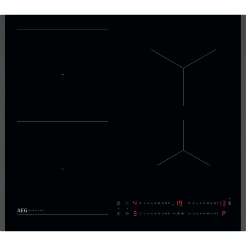 AEG SO64IB00FB 59cm 4 Zone Induction Hob - Black
