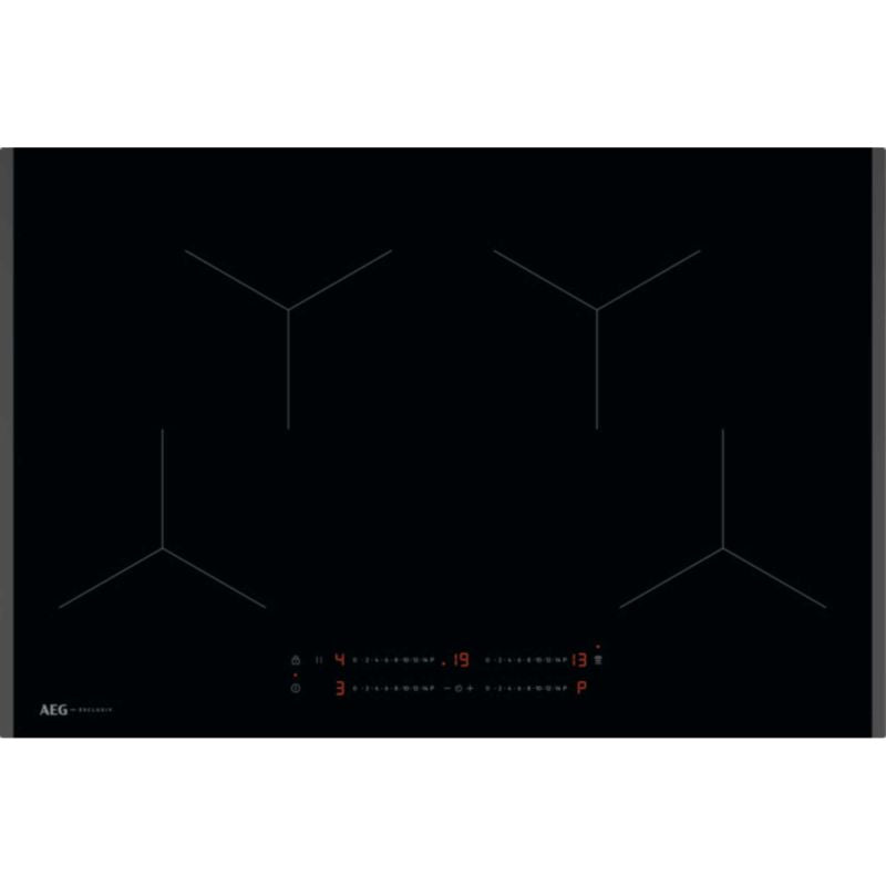 AEG SO84IA00FB 78cm 4 Zone Induction Hob - Black